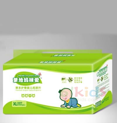 草本护臀婴儿纸尿片