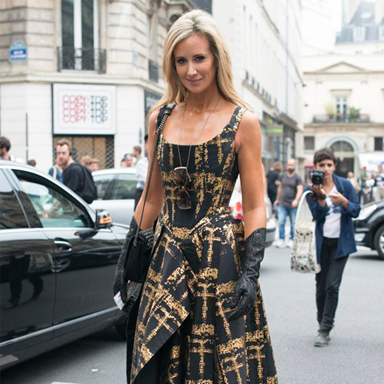 浪漫秋季裙摆飞扬 巴黎街头潮人裙装街拍