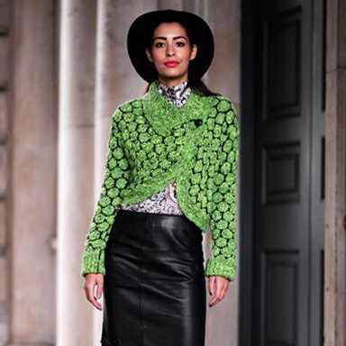 可张扬可低调 街拍时尚潮人的秋季印花装