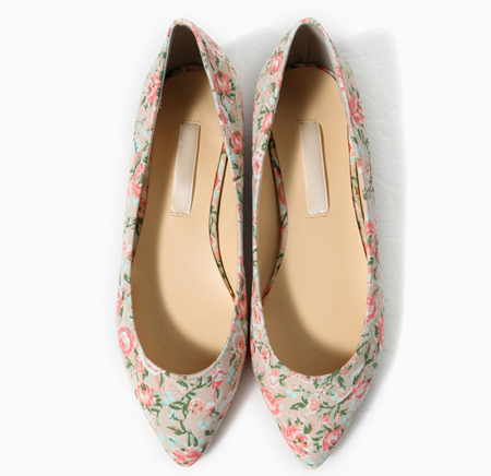 2014春季新款平底单鞋 舒适又百搭