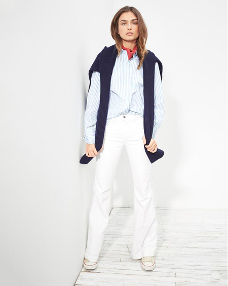 经典牛仔裤搭出新鲜感 玩转花样精彩