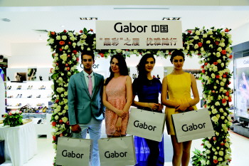 德国女鞋品牌Gabor举办2014春夏款推介走秀活动