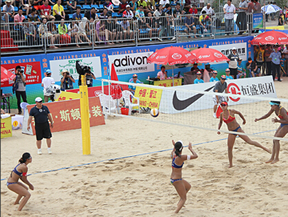 adivon携手2014亚洲沙滩排球锦标赛完美落幕