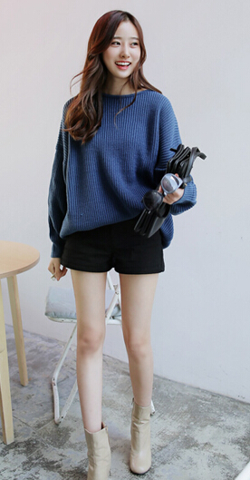 早秋针织衫搭配 穿出不一样的时髦范