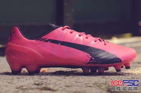 PUMA发布限量版evoSPEED 1.3 Project Pink战靴