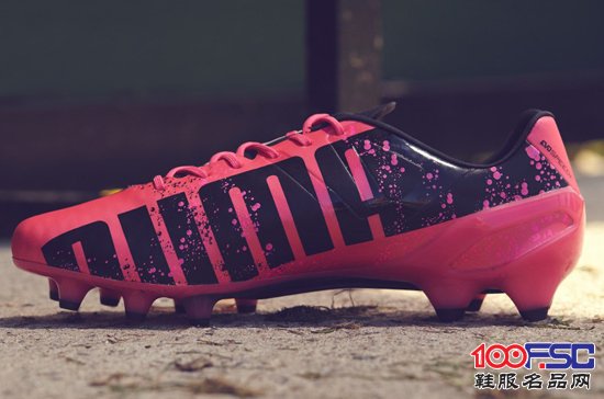 PUMA发布限量版evoSPEED 1.3 Project Pink战靴