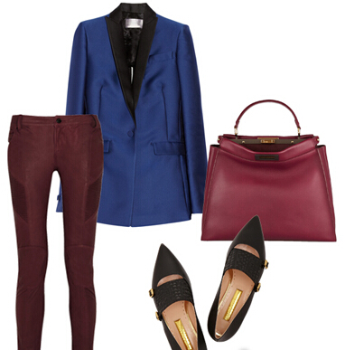 平底鞋的时髦搭 踩出高跟鞋的气场