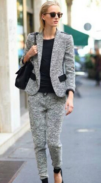 极简风不停歇 10套穿搭瞬间“瘦身”