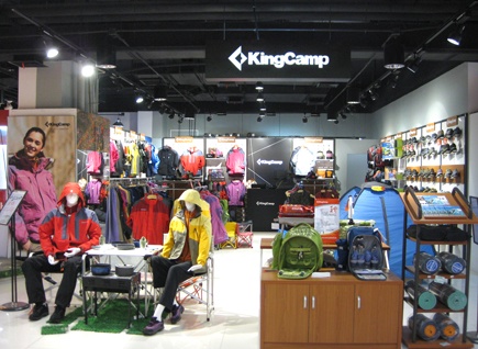 KingCamp2015春夏服装新品网络发布会开启创新订货时代