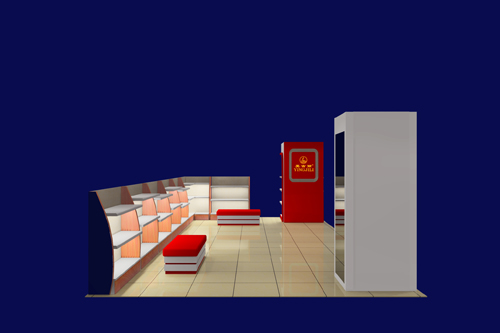 英吉丽女鞋店面形象效果图展示