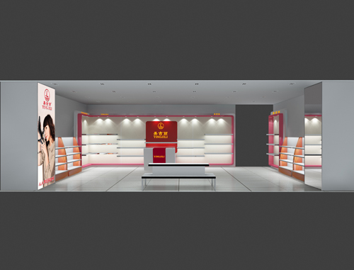 英吉丽女鞋店面形象效果图展示