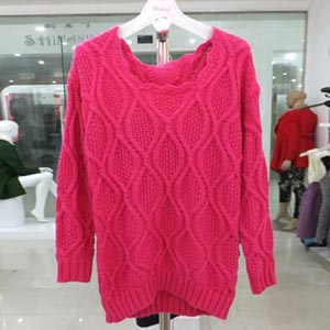 朵诗妮韩版潮流女装2881时尚韩版针织衫