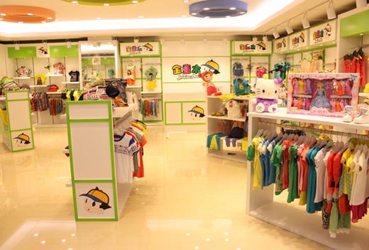 金童木童装店装修效果图