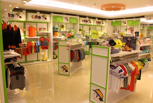 金童木童装店装修效果图