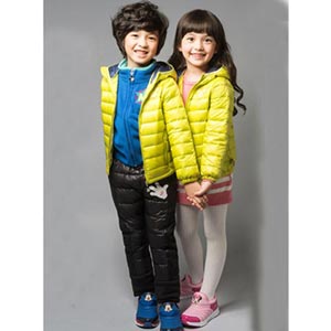 彩虹糖冬季童装形象展示