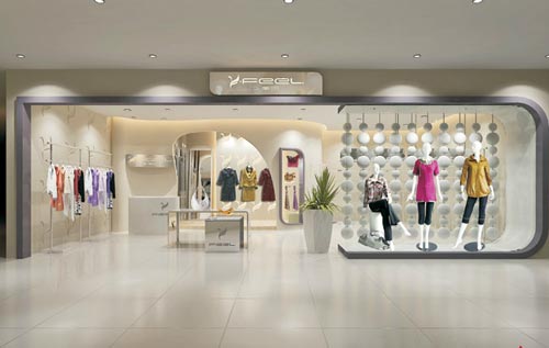 永菲尔店面现象效果图展示