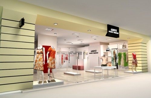 艾梅尼特女装店面形象展示