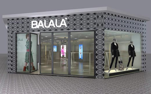 芭啦啦店面形象效果