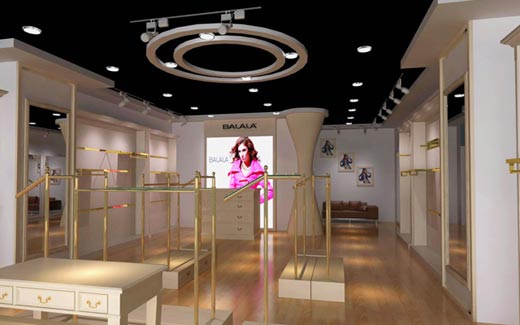 芭啦啦店面形象效果