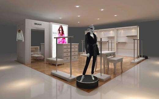 芭啦啦店面形象效果