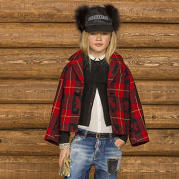 Dsquared2品牌童装发布2014秋冬系列 体验乐趣所在