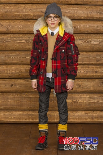 Dsquared2品牌童装2014秋冬系列 体验乐趣所在