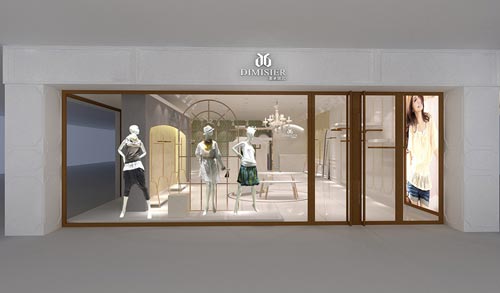 蒂米丝儿女装店形象展示