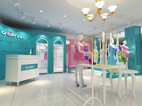 蓝缇儿店面形象展示