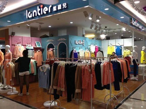 蓝缇儿店面形象展示