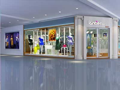 蓝缇儿店面形象展示