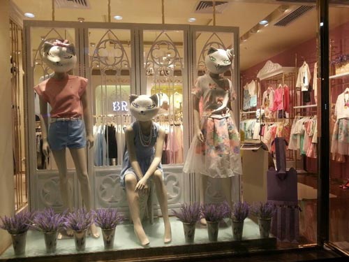 芭瑞克店面形象展示