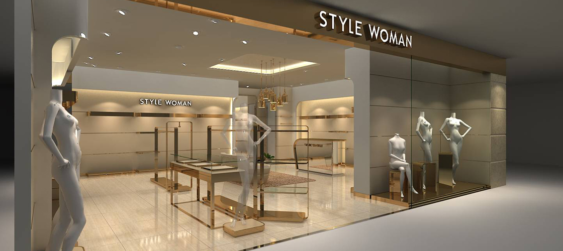 白翎风采店面形象展示