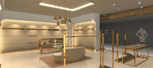 白翎风采店面形象展示