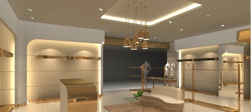 白翎风采店面形象展示