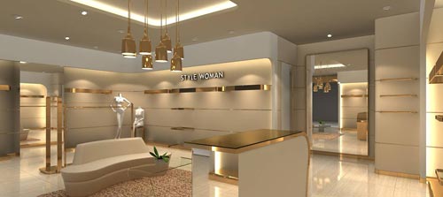 白翎风采店面形象展示