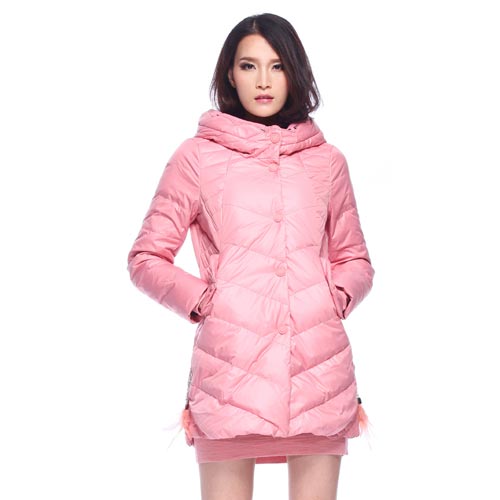 梵凯冬季修身加厚轻薄保暖羽绒服