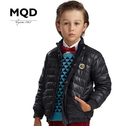 MQD童装男童羽绒服2014冬季新款儿童轻薄羽绒服