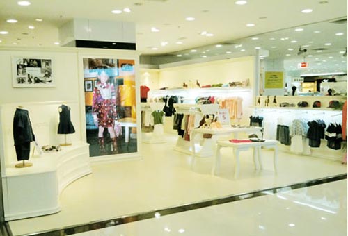 CAK童装终端展示