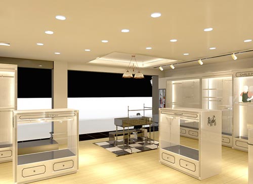 裘帛童装店面形象