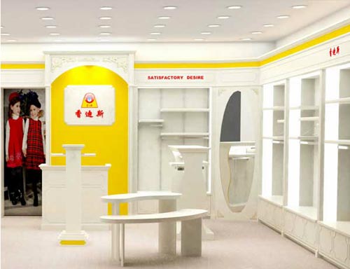 “香迪斯”童装店面陈列
