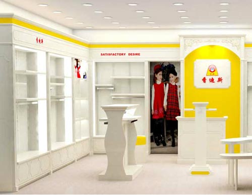“香迪斯”童装店面陈列