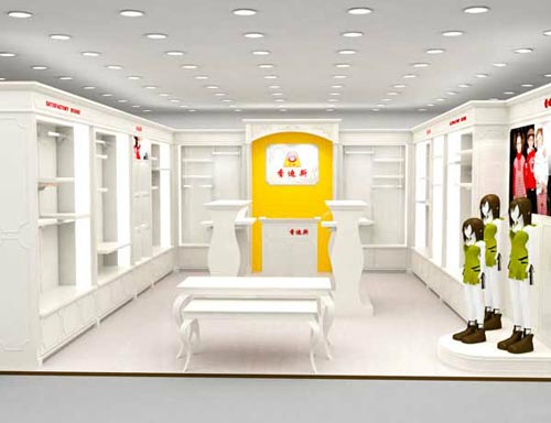“香迪斯”童装店面陈列