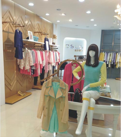 欧莎莉格旗舰店/专卖店/专柜形象