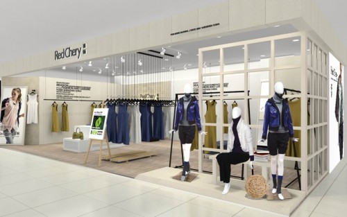 喜俪女装店店面形象展示