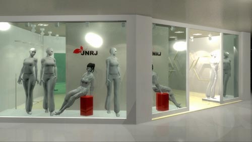 江南人家女装店面效果图