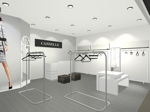 晴迷桂莉店面效果图展示