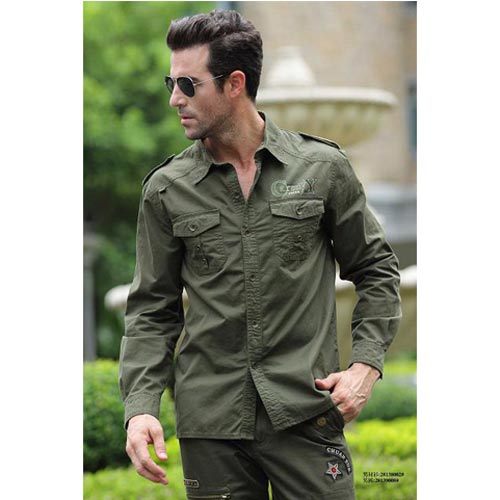 川越 2014新款休闲秋冬装军旅服