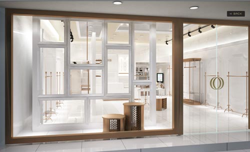 卓影店面形象效果图