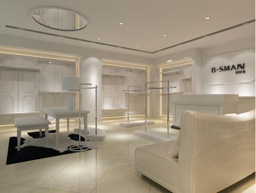 柏斯曼B-SMAN专卖店形象效果图