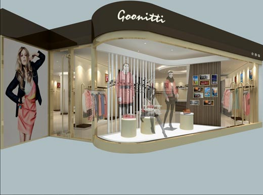 古奈笛店面形象展示